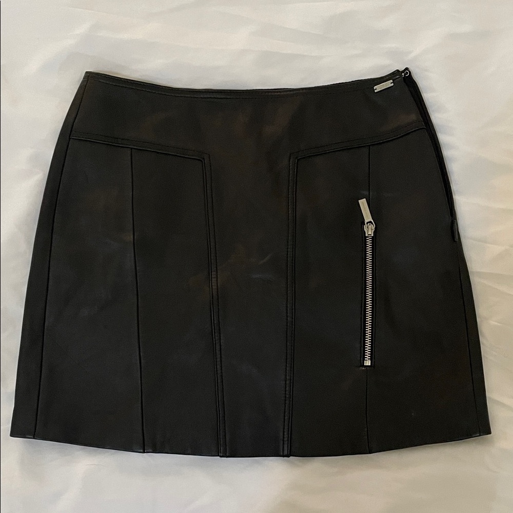 Black Zippered